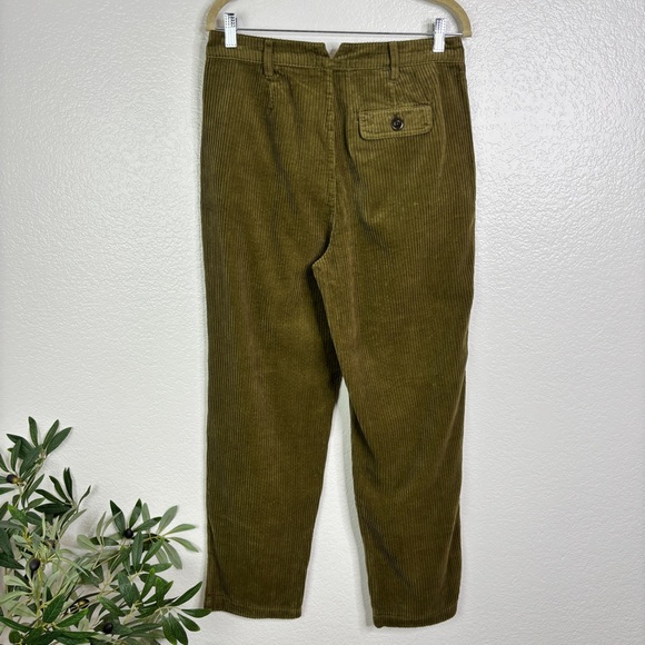 NWT ALEX MILL Boy Pant in Rugged Corduroy - Dark Olive - Size 8 - Picture 6 of 13